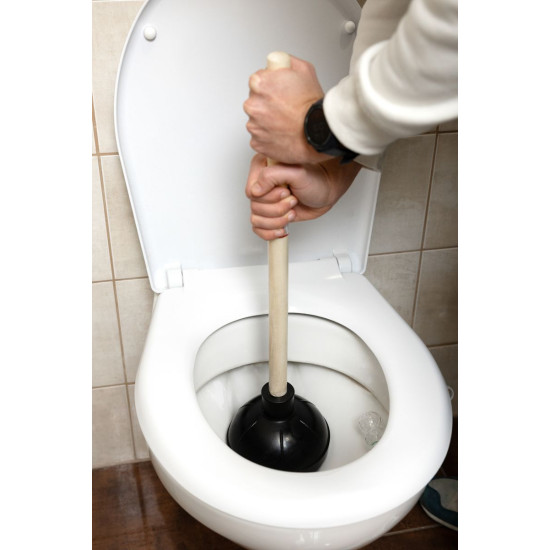 Вантуз LE24925, резина, 100 мм