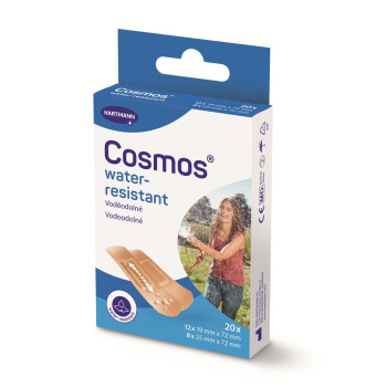 Cosmos ūdensnecaurlaidīgs plāksteris 2 izmēri, 20 gab Cosmos ūdensnecaurlaidīgs plāksteris 2 izmēri, 20 gab