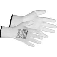 Cimdi St Brotula White 10/XL, dārza, baltie