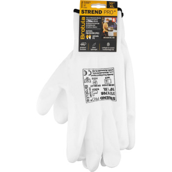 Перчатки St Brotula White 10/XL, сад, белые