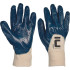 Gloves HARRIER 08, cotton, half dipped in nitrile