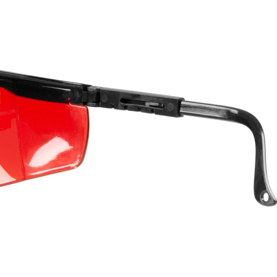 Sarkanas aizsargbrilles