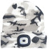 Beanie Cap Strend Pro Albacore camouflage gray L, 4x SMD LED, USB charging