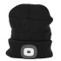 Шапка Beanie Strend Pro Albacore черная L, 4x SMD LED, зарядка USB, детская