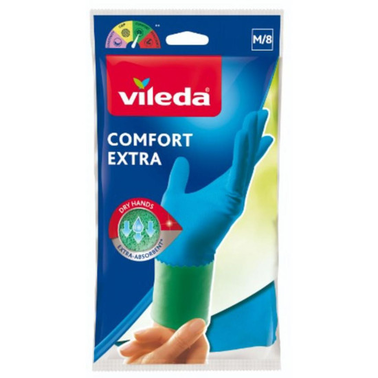 Gloves Vileda Comfort Extra, M
