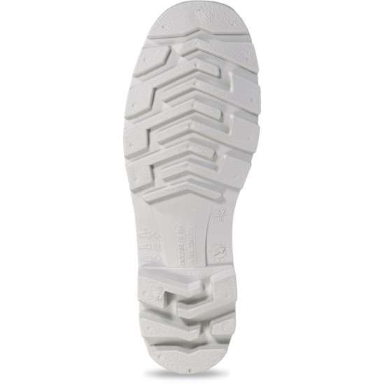 Gumijas zābaki Ginocchio balti, 44 izmērs Pvc, Dārzs