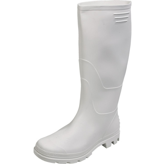 Gumijas zābaki Ginocchio balti, 44 izmērs Pvc, Dārzs