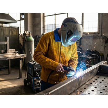 Jacket Strend Pro Industrial, for welding, leather, XXL Jacket Strend Pro Industrial, for welding, leather, XXL