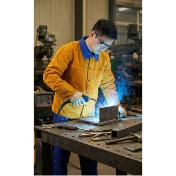 Strend Pro Industrial jacket, for welding, leather, 3XL Strend Pro Industrial jacket, for welding, leather, 3XL