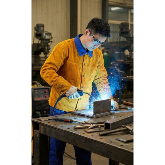 Strend Pro Industrial jacket, for welding, leather, 3XL