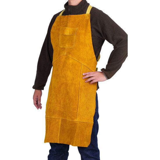 Apron Strend Pro Industrial, for welding, leather, L, 60x90 cm Apron Strend Pro Industrial, for welding, leather, L, 60x90 cm