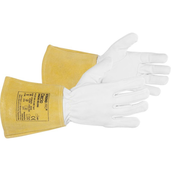 Strend Pro Industrial Decio gloves, full leather, welding, size 11/XXL