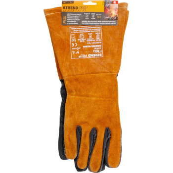 Strend Pro Industrial Fido gloves, full leather, welding, size 9/L