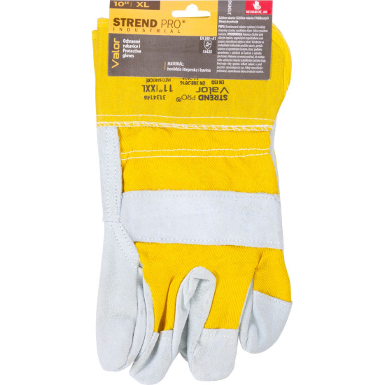 Strend Pro Valor cimdi, kombinēti, izmērs 10/XL