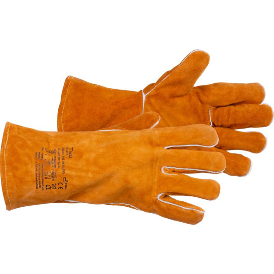 Strend Pro Teo gloves, full leather, welding, size 9/L