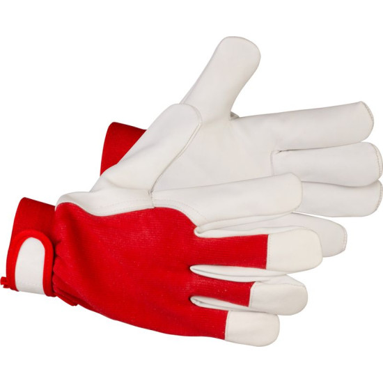 Strend Pro Marvic Winter gloves, winter, protective, insulated, textile/leather, size 9/L