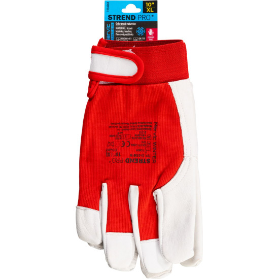 Strend Pro Marvic Winter gloves, winter, protective, insulated, textile/leather, size 10/XL Strend Pro Marvic Winter gloves, winter, protective, insulated, textile/leather, size 10/XL