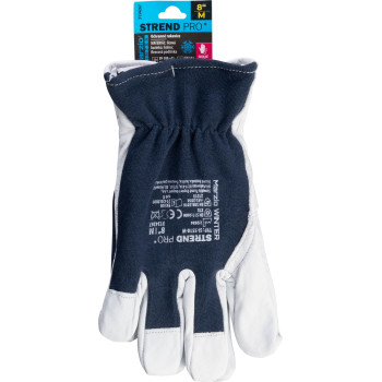 Strend Pro Marzio Ziemas cimdi, ziemas, tekstila/ādas, izmērs 08/M