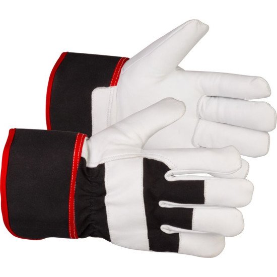 Strend Pro Janus Winter gloves, winter, protective, insulated, textile/leather, size 10/XL