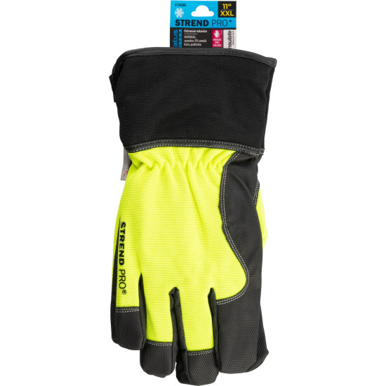 Strend Pro Gratus Winter gloves, winter, protective, insulated, waterproof, 3M insulation, size 11/XXL