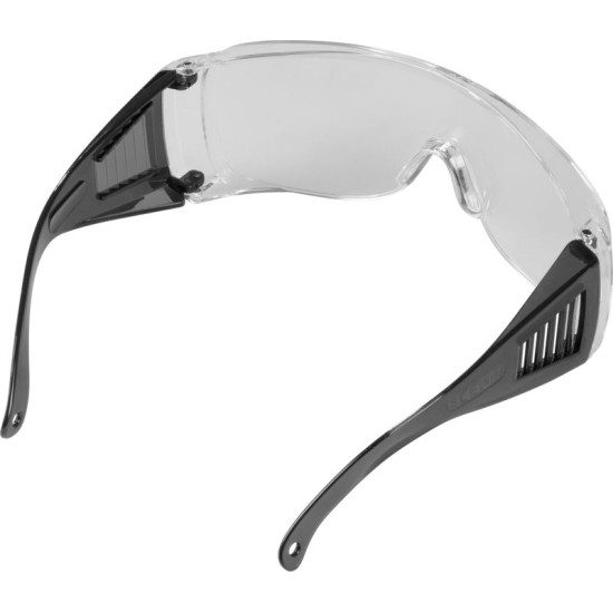 Safety goggles, PVC, grey Safety goggles, PVC, grey