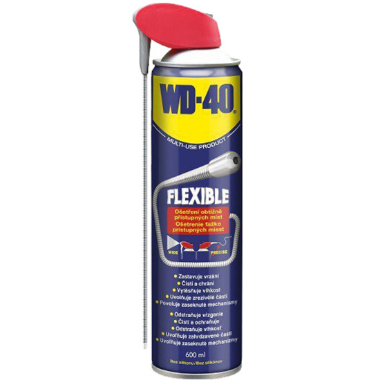 Spray WD-40® Flexible 600 ml, flexible tube