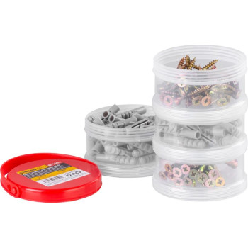 Комплект дюбель - гвоздей Strend Pro, 5х80, 5х40, 8х40, 150 шт.