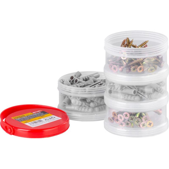 Dībeļnagļu komplekts Strend Pro,  5x80, 5x40, 8x40, 150 gab.