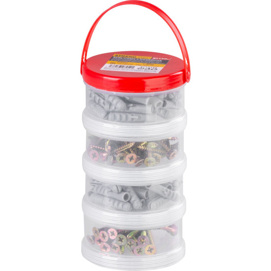 Dībeļnagļu komplekts Strend Pro,  5x80, 5x40, 8x40, 150 gab.