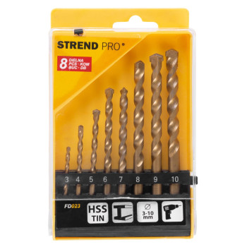 Urbju komplekts betonam 8gab 3-10mm Strend Pro