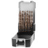 Metāla urbju komplekts 25gab 1-13mm Strend Pro, HSS, DIN338