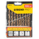 Metal drill set 19pcs Strend Pro