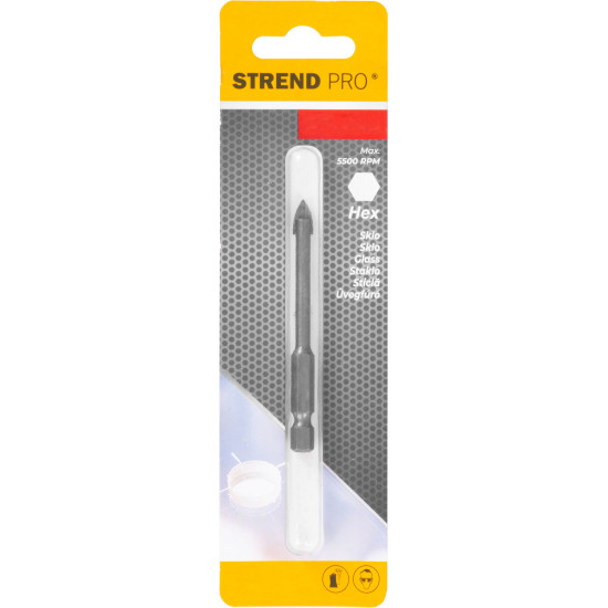 Tile & Glass Drill Bit Strend Pro GSD714, 10 mm, Hex Tile & Glass Drill Bit Strend Pro GSD714, 10 mm, Hex