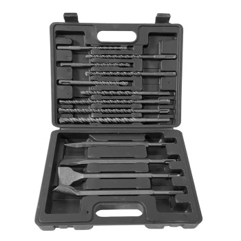 Набор сверл SDS+ 13шт.
сверла ?6х160, 8х160, 8х210, 10х160, 10х210, 10х260, 12х210
12x260, 14x260
стамески SDS Набор сверл SDS+ 13шт.
сверла ?6х160, 8х160, 8х210, 10х160, 10х210, 10х260, 12х210
12x260, 14x260
стамески SDS