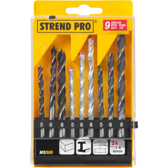 Urbju komplekts 9gb Strend Pro, (metāls, koks, betons)