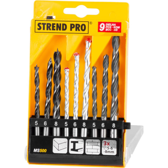 Urbju komplekts 9gb Strend Pro, (metāls, koks, betons)