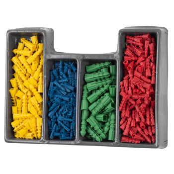 Instrumentu komplekts (urbji, dībeļi, adapters +  uzgaļi) 300gab