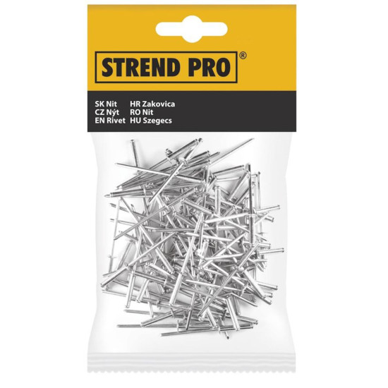 Заклепки Strend Pro PACK 4x10, DIN7337, в упаковке 50 шт