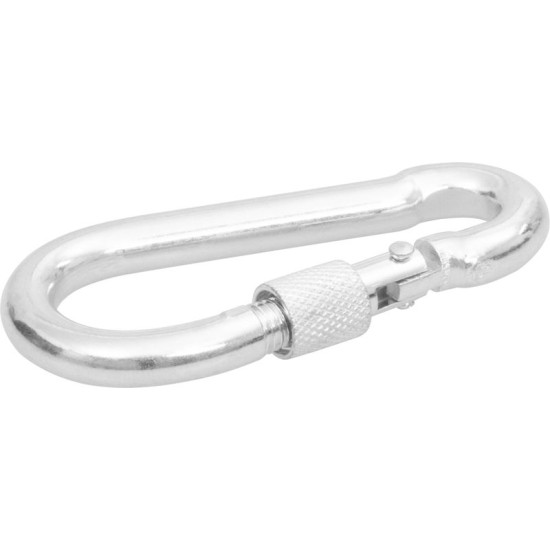 Strend Pro carabiner, with nut, 8 mm, pack. 10 pcs