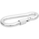 Strend Pro carabiner, with nut, 8 mm, pack. 10 pcs