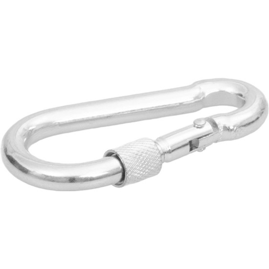 Strend Pro carabiner, with nut, 8 mm, pack. 10 pcs