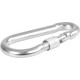 Strend Pro carabiner, with nut, 10 mm, pack. 10 pcs