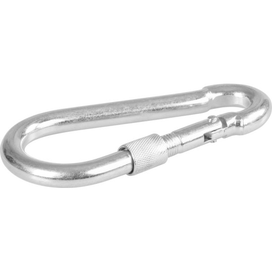 Strend Pro carabiner, with nut, 12 mm, pack. 10 pcs