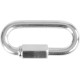 Strend Pro carabiner, with nut, 7 mm, pack. 10 pcs