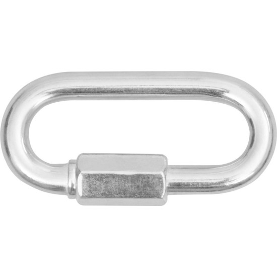 Strend Pro carabiner, with nut, 8 mm, pack. 10 pcs