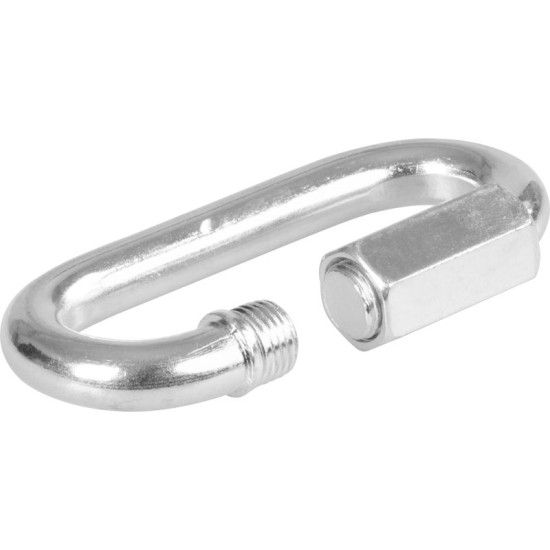 Strend Pro carabiner, with nut, 10 mm, pack. 10 pcs Strend Pro carabiner, with nut, 10 mm, pack. 10 pcs