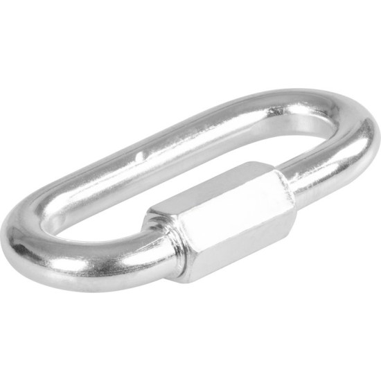 Strend Pro carabiner, with nut, 10 mm, pack. 10 pcs Strend Pro carabiner, with nut, 10 mm, pack. 10 pcs