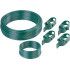 Stiepļu komplekts Pwire.mc PVC, 2x stieples stieple, 4x stieples spriegotājs