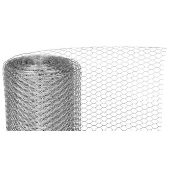 Stiepļu siets HEX cinkots 1000mm / 20mm / 0,7mm / 25m