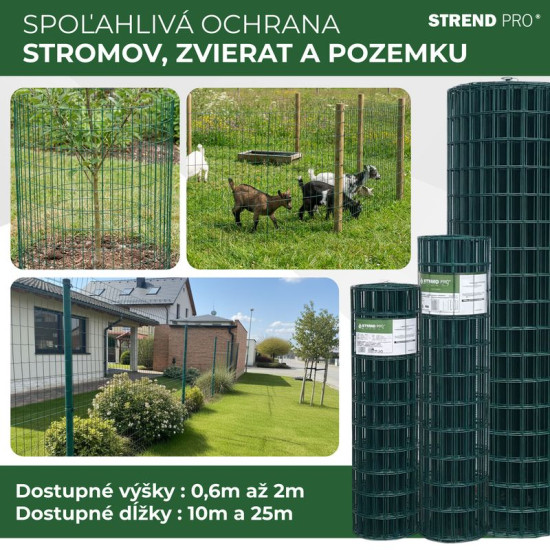 Stiepļu tīkls ar PVC pārklājumu EUROPLAST / augstums : 1250 mm, 2lem
kvadrāts (acs): 100x50mm
stieples diametrs: 2,20m Stiepļu tīkls ar PVC pārklājumu EUROPLAST / augstums : 1250 mm, 2lem
kvadrāts (acs): 100x50mm
stieples diametrs: 2,20m